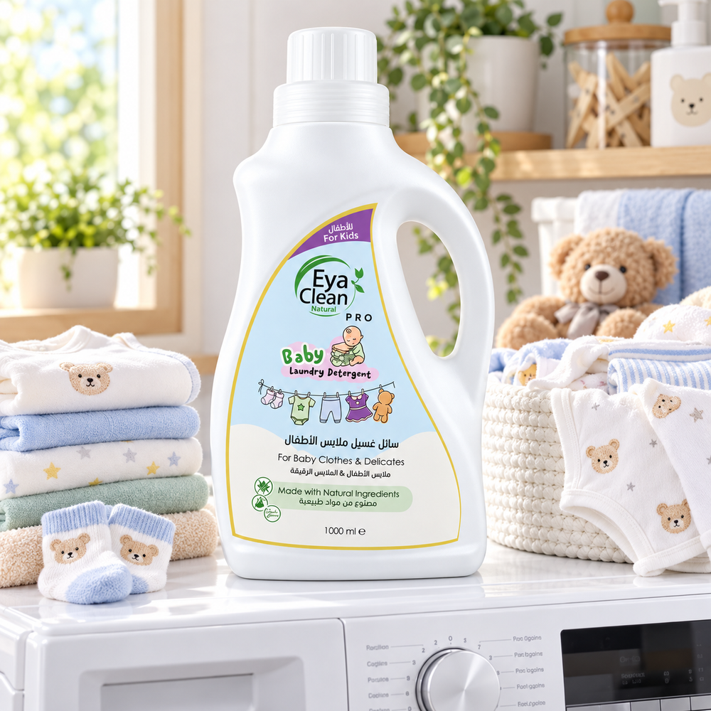 Mother's Guide to the Natural Baby Laundry Liquid 1L in Saudi Arabia | Eya Clean Pro