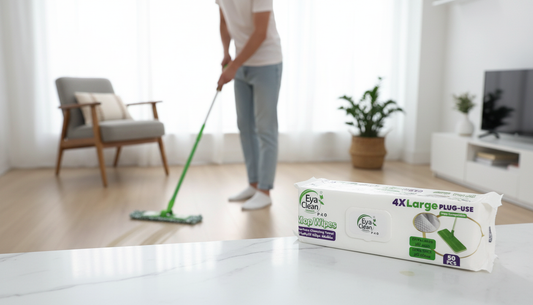 Wet floor wipes — 50-pack 